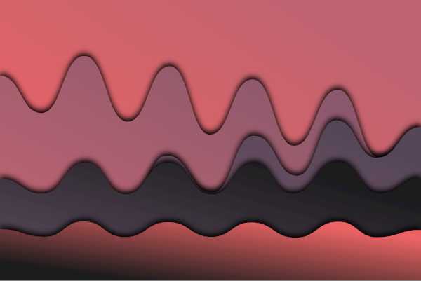 Waves background in gradient colors Waves Background Autumn Deep And Sirens Song
