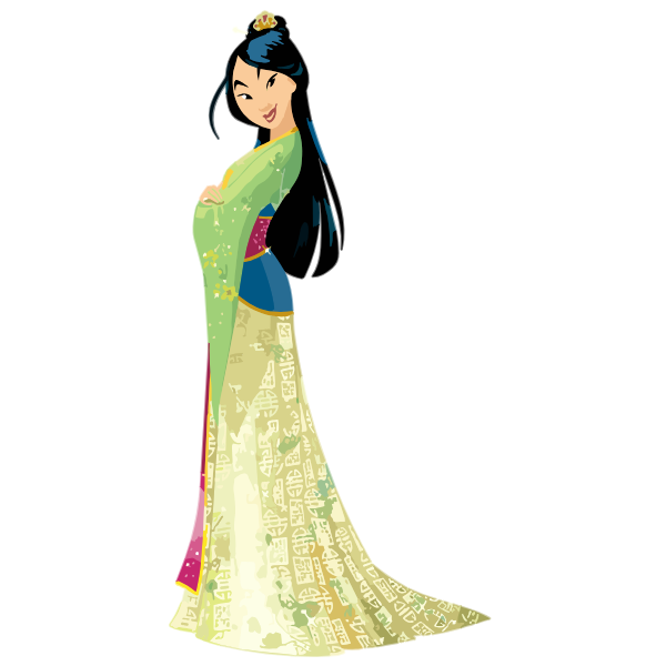 ArtDraw SVG Vectors Vector Image Mulan Disney Princess