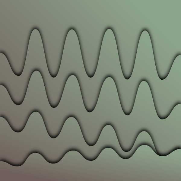 Waves background in gradient colors Waves Background Trail Beautiful And Hypnotic Sounds