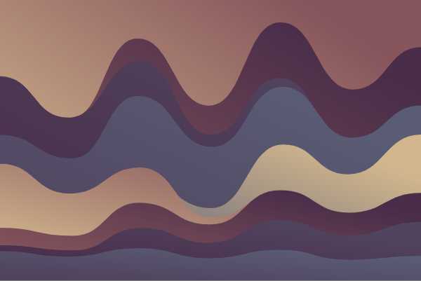 Waves background in gradient colors Waves Background spring shy with fresh tenderness