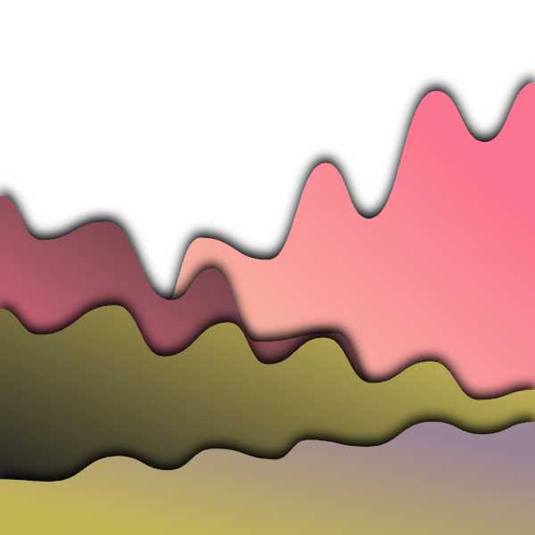 Waves background in gradient colors Waves Background night fantastic and sirens song