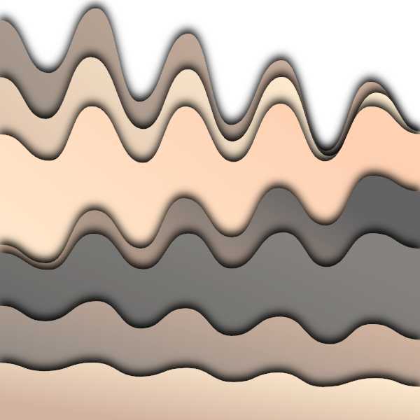 Waves background in gradient colors Waves Background night fiery on ancestral chords