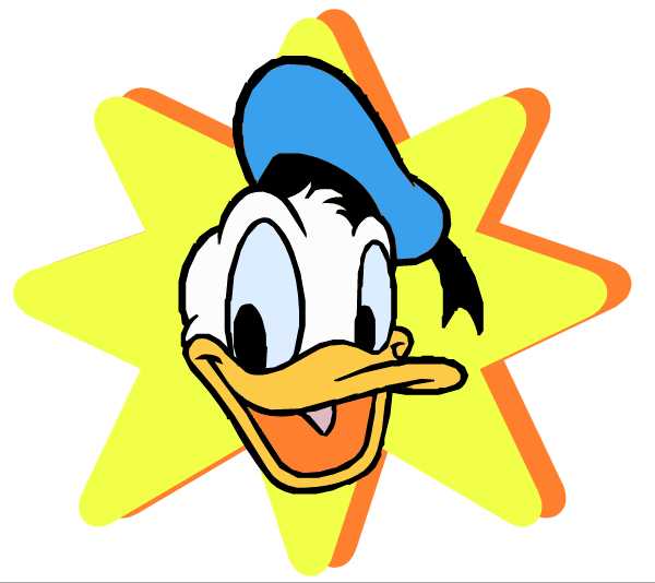 ArtDraw SVG Vectors Disney Donald Duck