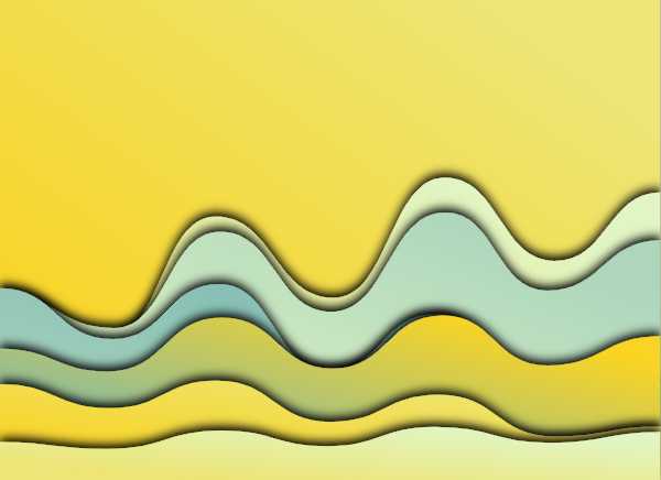 Waves background in gradient colors Waves Background summer unattainable and hypnotic sounds