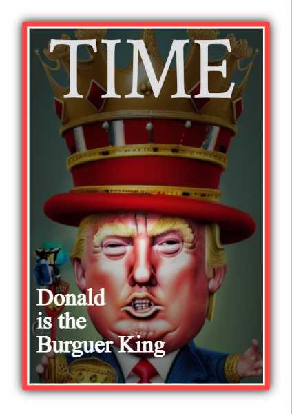 ArtDraw SVG Vectors SVG TIME magazine cover Donald Trump