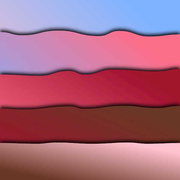Waves background in gradient colors Waves Background day magical and music of the wind