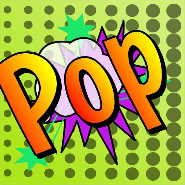 SVG Cartoon Text Pop SVG Toon Text Pop