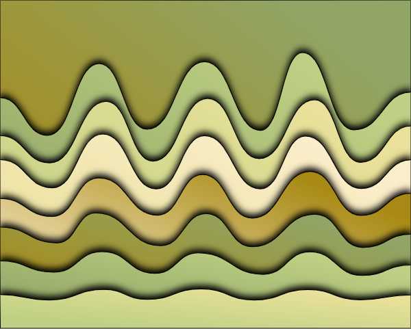 Waves background in gradient colors Waves Background night resplendent on ancestral chords