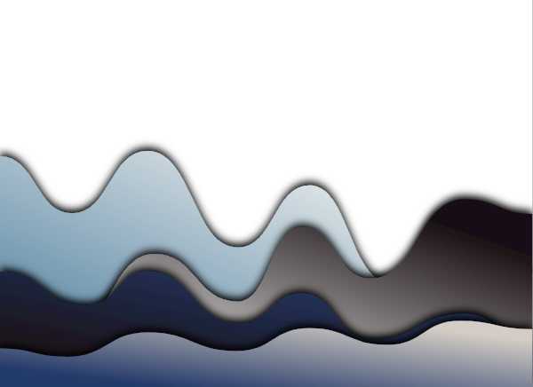 Waves background in gradient colors Waves Background day fantastic of multicolored brilliance