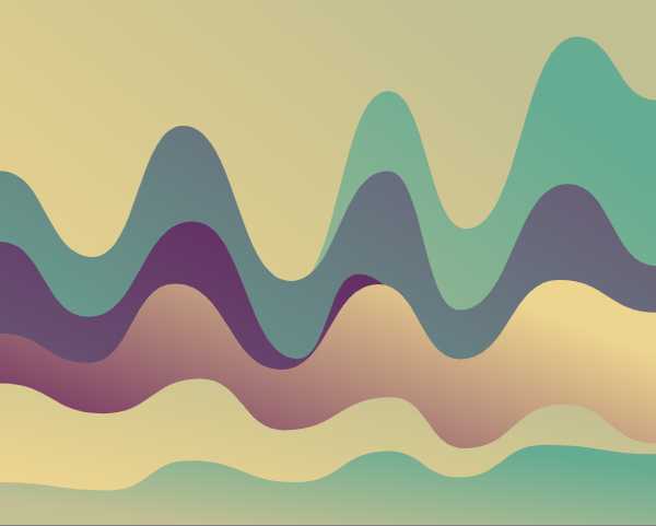 Waves background in gradient colors Waves Background Autumn Warm And Erotic Sunset