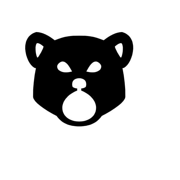 GameIcons.net sparker Icons bear-face