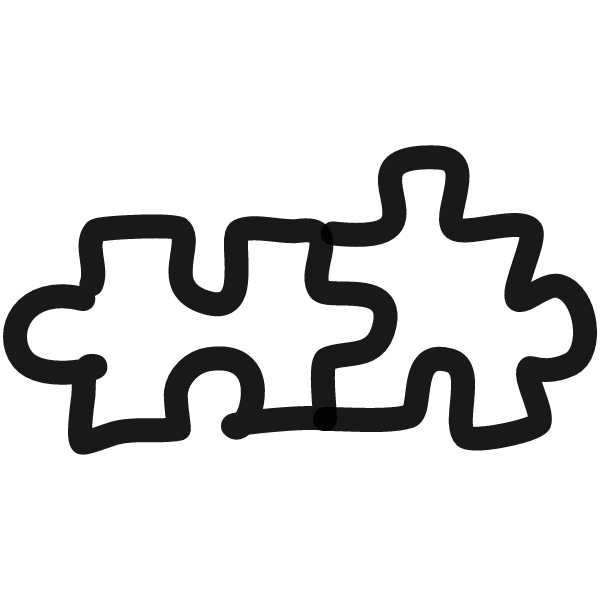 Doodle Library Hand Drawn Vectors Collection Puzzle