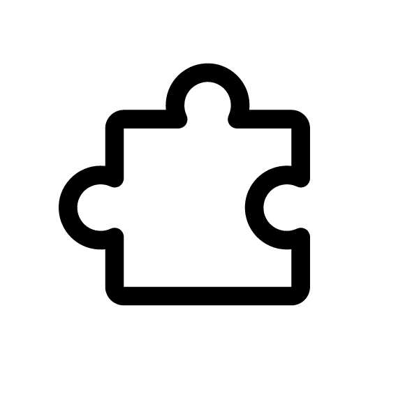 Phosphor Regular Icons puzzle-piece