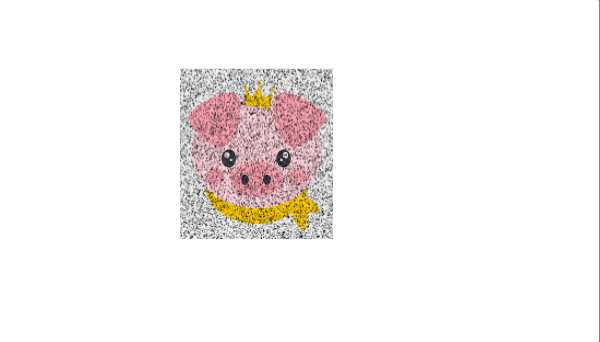 Animal Sticker Stamp Vectors pig