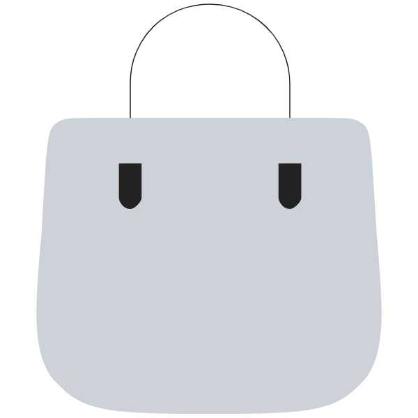 Lets Duotone Glyph Icons Collection Bag