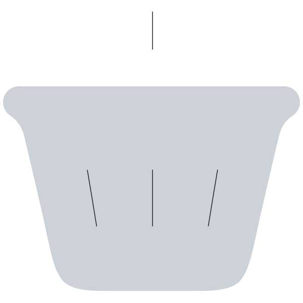 Lets Duotone Glyph Icons Collection basket-1