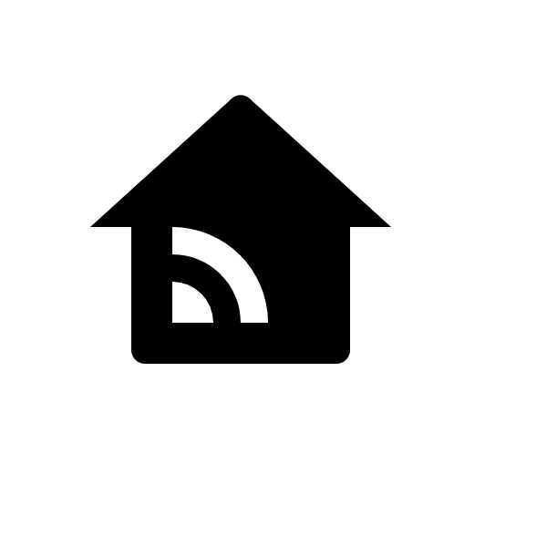 RemixIcon Building Icons home-wifi-fill
